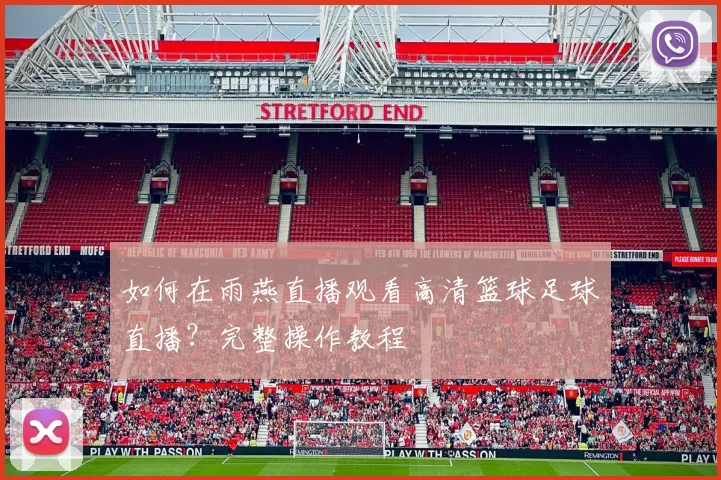 如何在雨燕直播观看高清篮球足球直播？完整操作教程